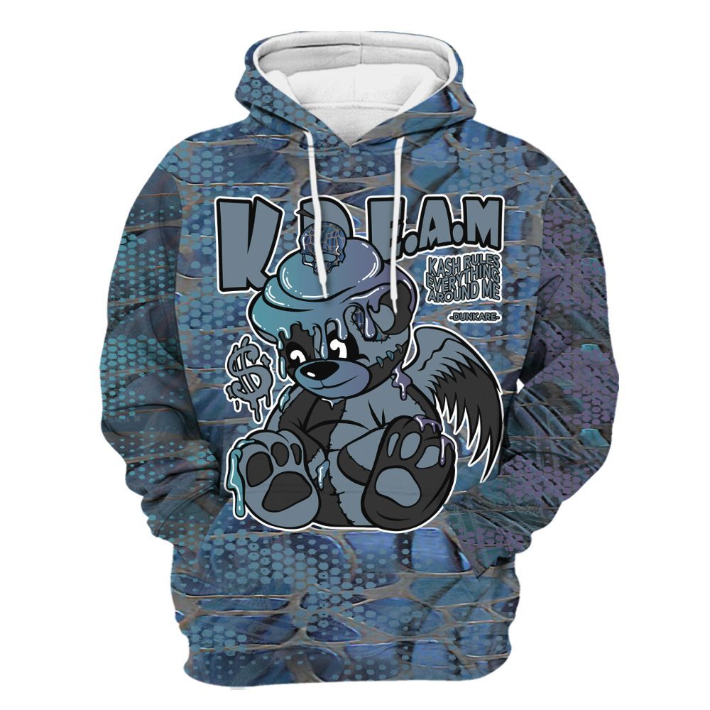 Hoodie To Match Air Foamposite Kazuya Mishima - Loot Bear All Over Print