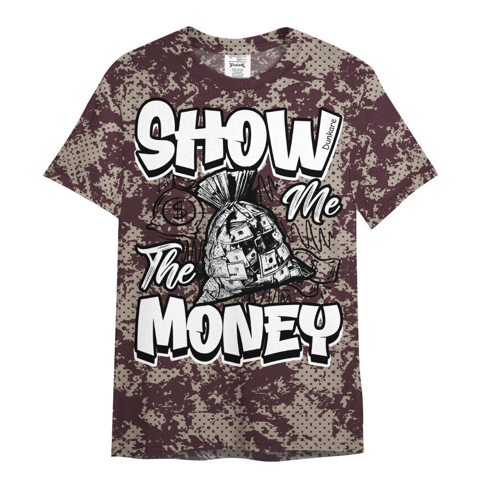 Shirt To Match AMM Retro Phantom 4s - Show Me The Money Retro All Over Print