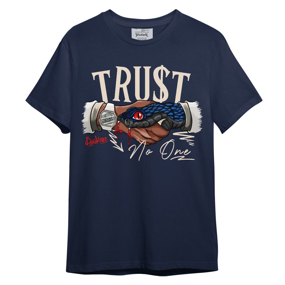 Shirt To Match Retro Rare Air 11s - Snake Trust No One Graphic