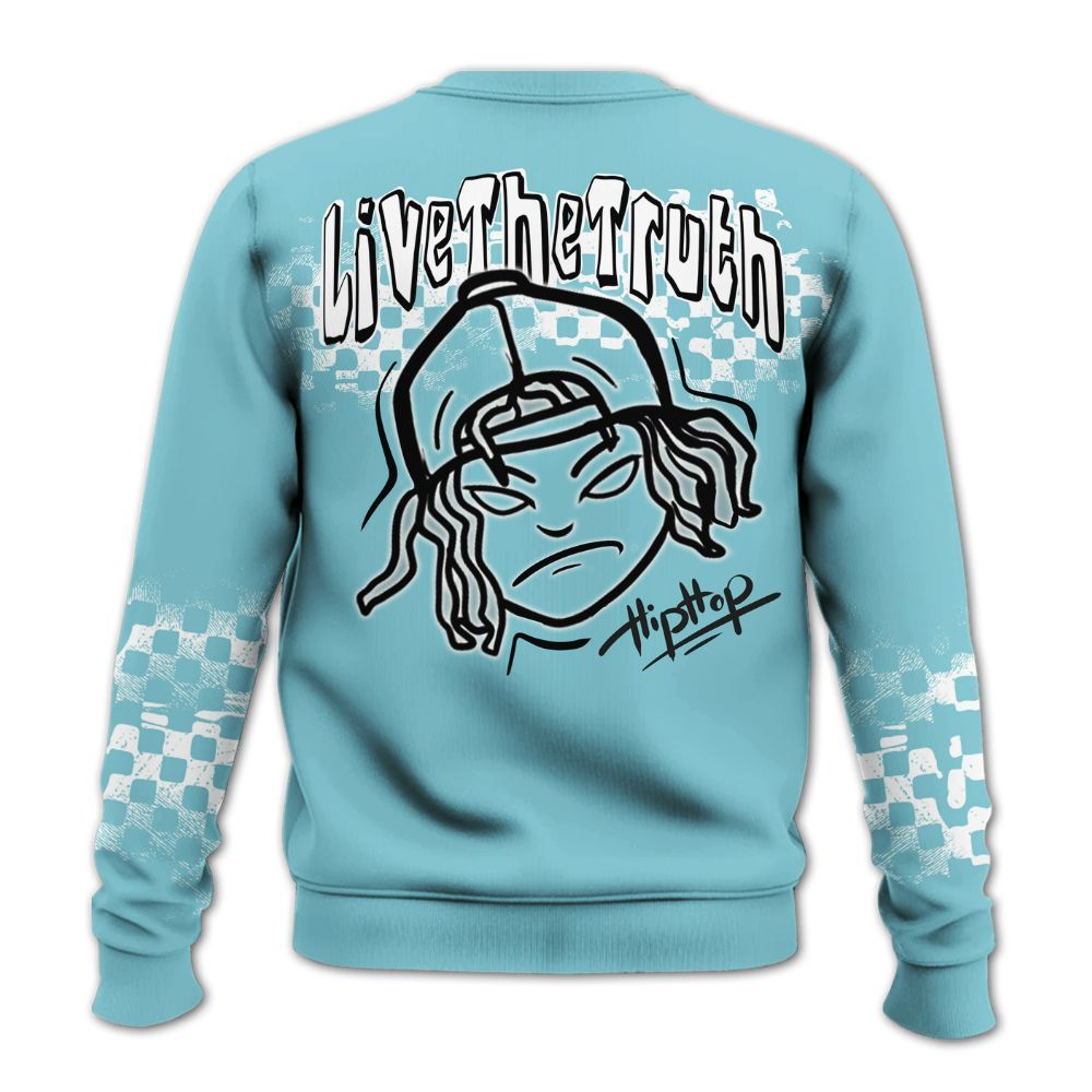 Sweatshirt To Match Low Legend Blue 11s - Feel Life Street Style All Over Print