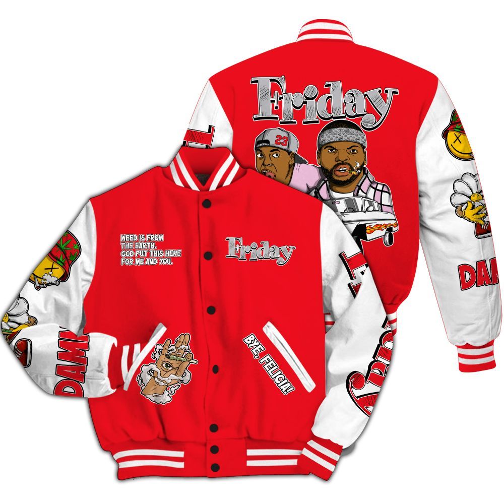 Varsity Jacket To Match Zoom Vomero 5 Valentine's Day 2025 - Friday Sneaker Stress Style All Over Print