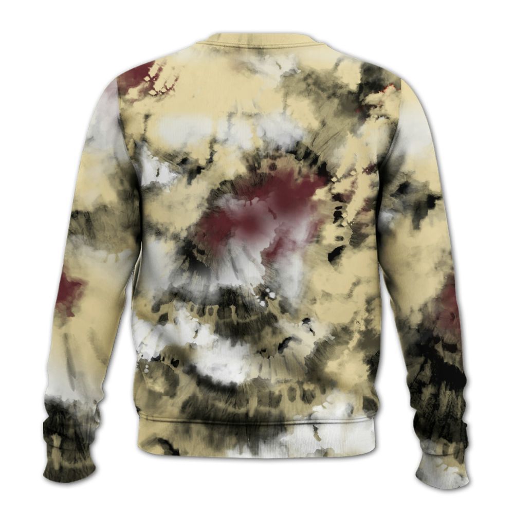 Sweatshirt To Match Women Phantom 12s - God Blessed Tie Dye All Over Print