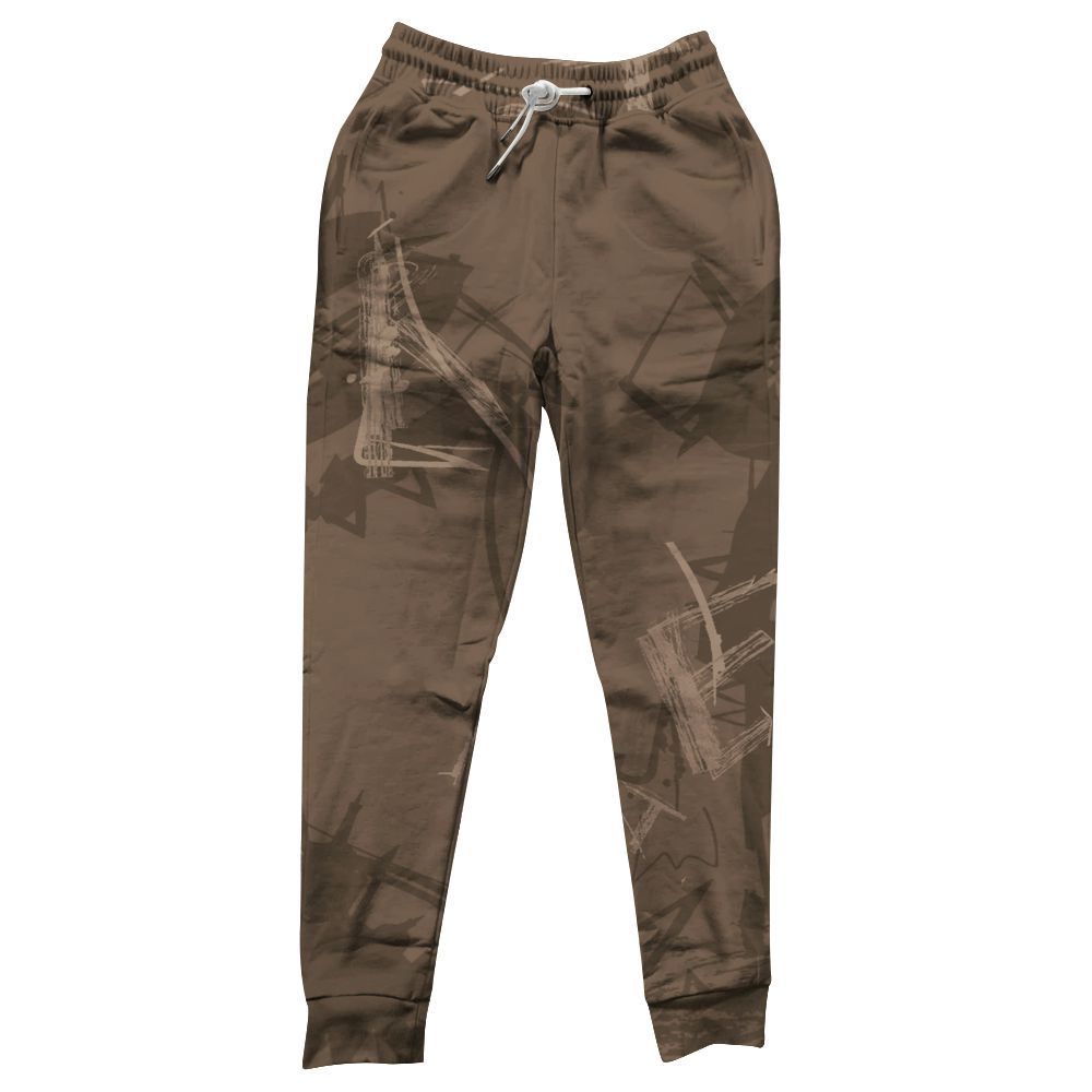 Sweatpant To Match Dark Mocha Jack - Messyz All Over Print