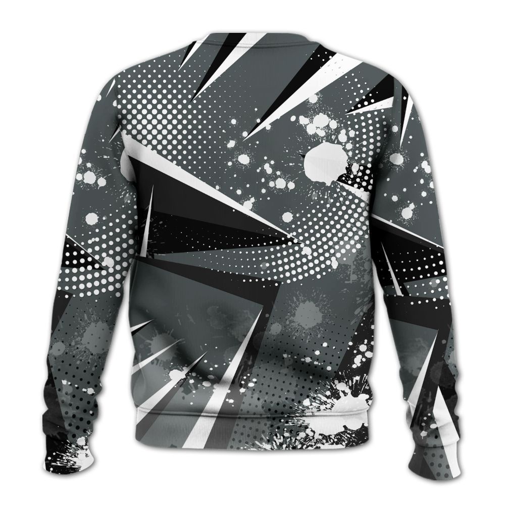 Sweatshirt To Match Black RM Nigel Sylvester 4s - Poly Trust No One Dripping All Over Print