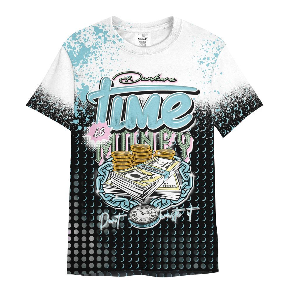 Shirt To Match SB Dunk Low Visty - Halftone Time Is Money All Over Print