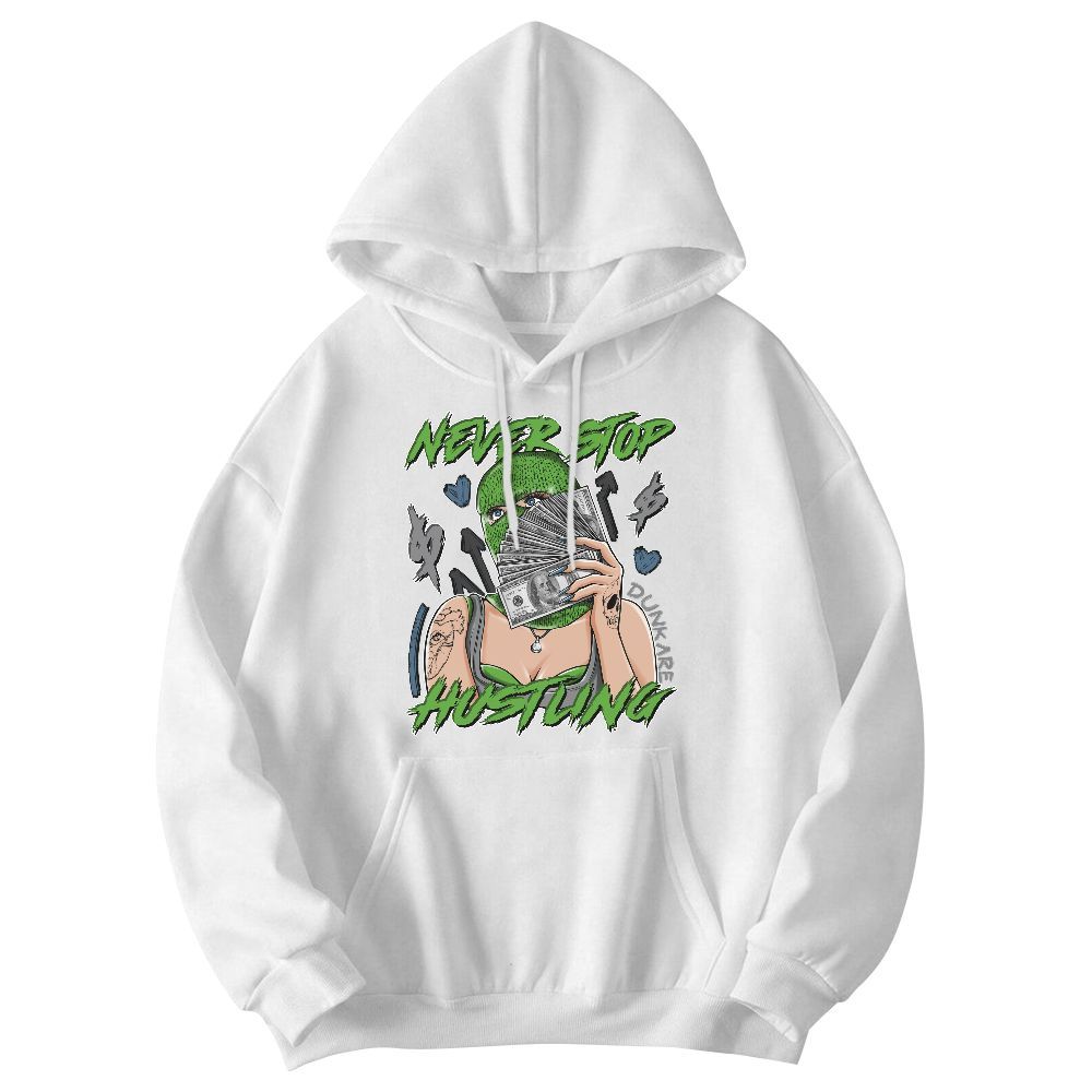 Sweatshirt To Match Retro Green Bean 5s - Hustling Unque Graphic