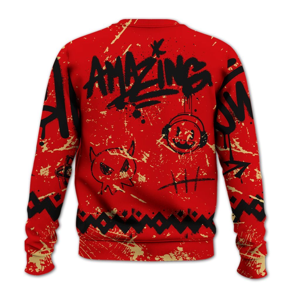 Sweatshirt To Match Ja 2 Halloween - Friday Sneaker Crayon All Over Print