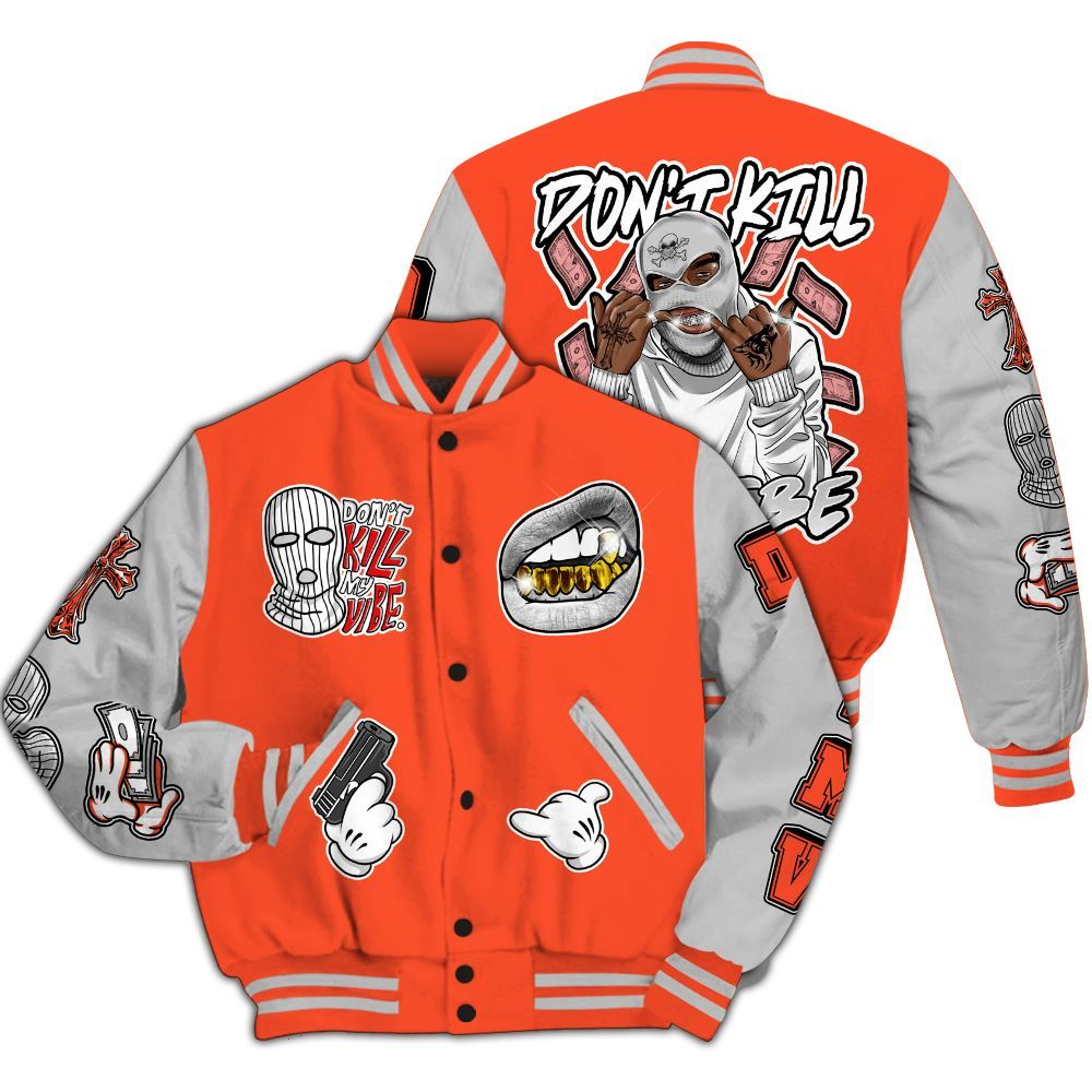 Varsity Jacket To Match Air Max 1 86 Cosmic Clay - Vibe.Unique All Over Print