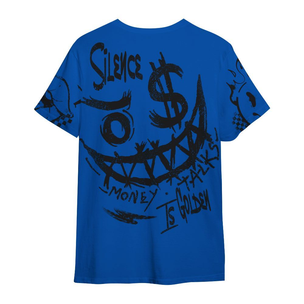 Shirt To Match Racer Blue 5s - Mouth Burning Street Style All Over Print