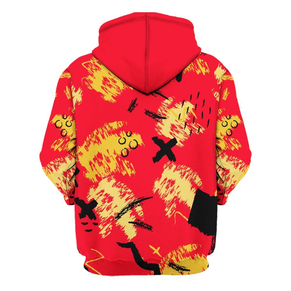 Hoodie To Match KD 18 Air Bakin - Hustle Grind Pray Retro All Over Print