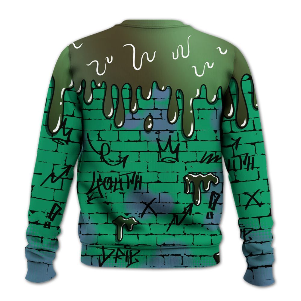 Sweatshirt To Match Foamposite Pro Pine Green 2025 - Been Different All Over Print