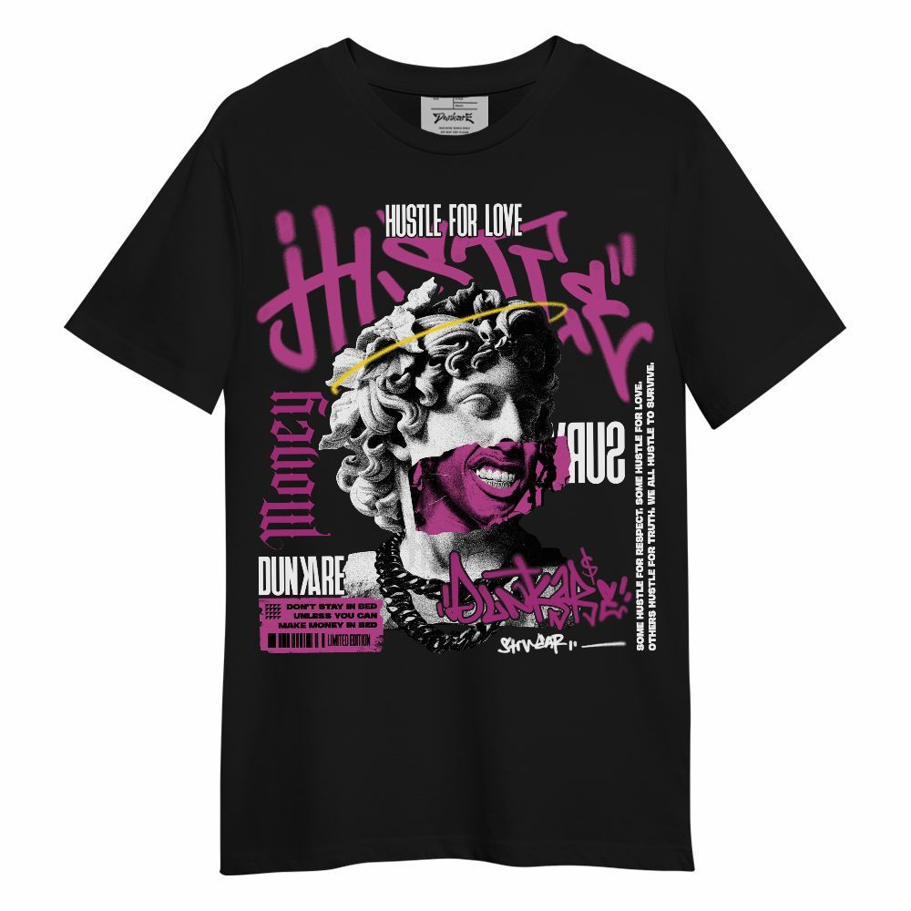 Shirt To Match Dunk Low Active Fuchsia - Hustles Streetwear Unisex Shirt