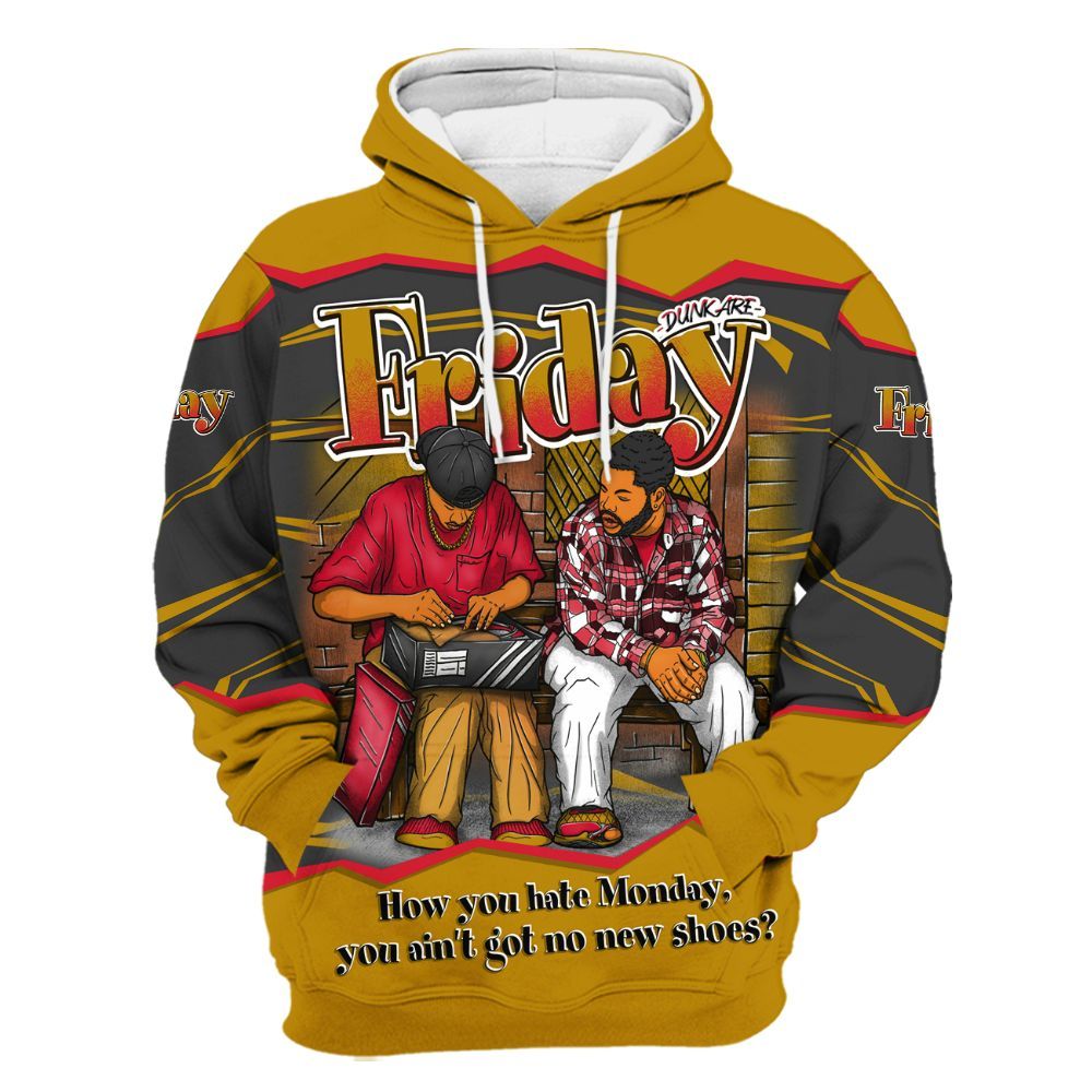 Hoodie To Match Ja 3 Raptor - Friday Movie 90s TV All Over Print