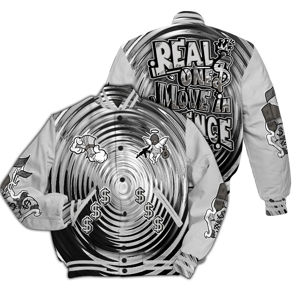 Varsity Jacket To Match Air Foamposite Cat Eye - Ones Move In Silence Graphic All Over Print