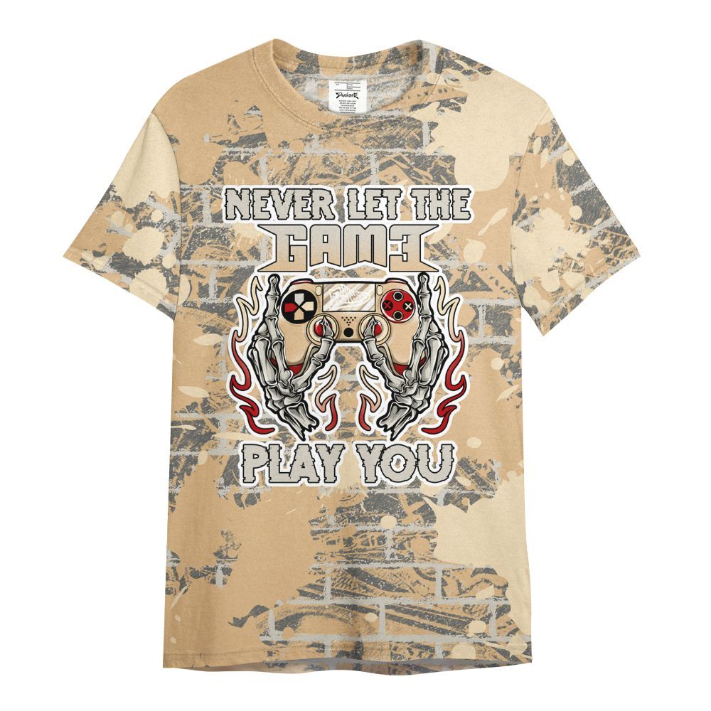 Shirt To Match Dunk Low Strawberry Waffle - PlayGame Skull Brick All Over Print