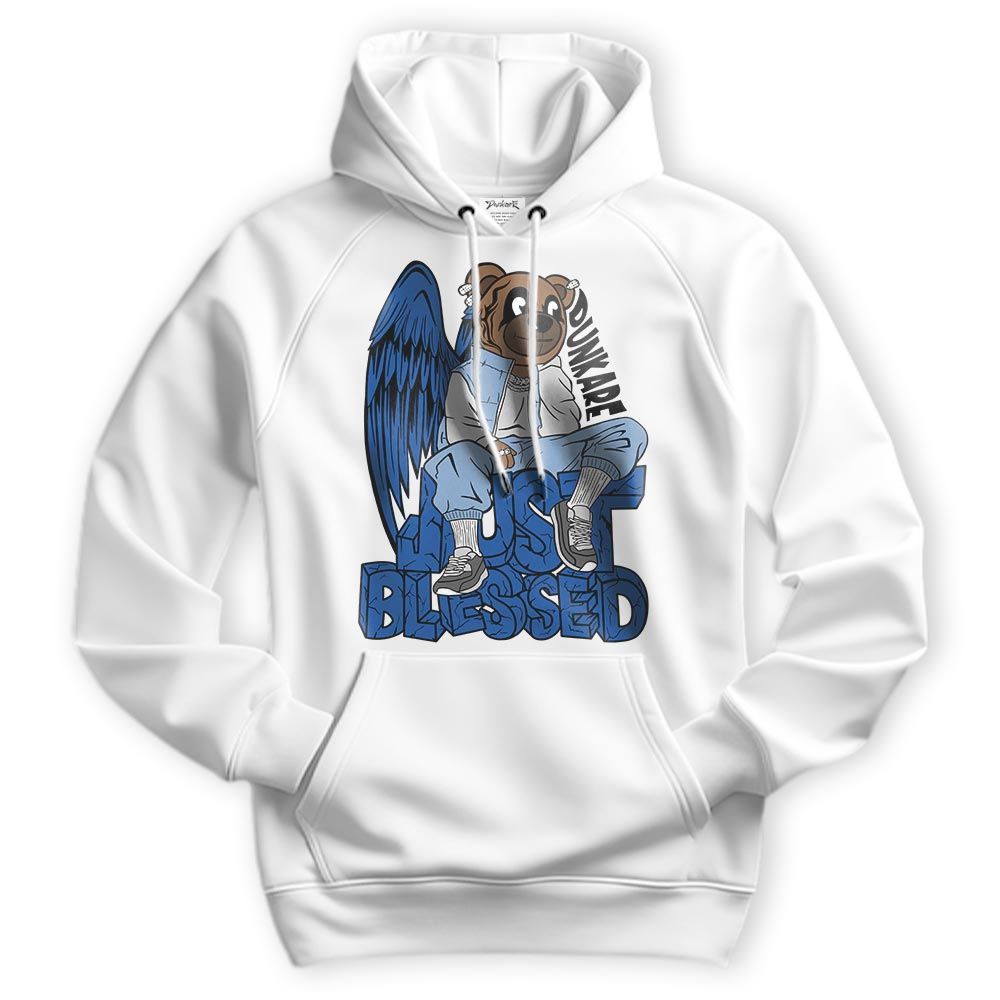 Sweatshirt To Match Low Space Royal 11s Hoodie - Blessing Bear Hoodie Unisex
