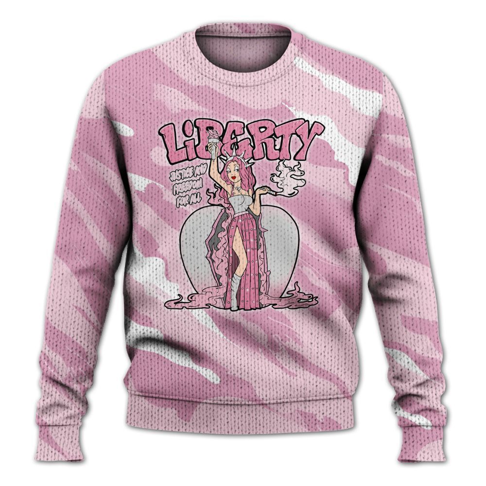 Knitted Sweater To Match Orchid 4s - Midwest Cartoon Colored