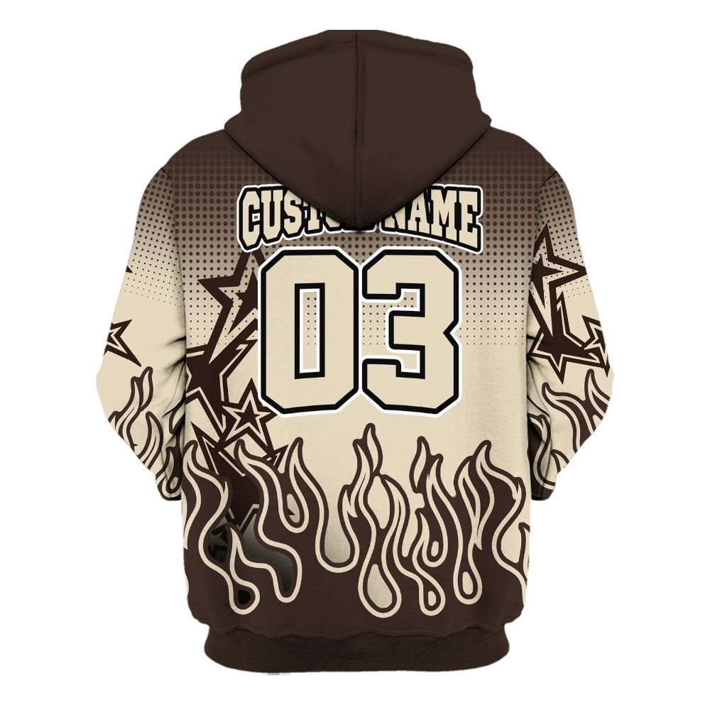 Hoodie To Match 2025 Retro Earth 5s - Allen Answer Unique Fire Custom Name All Over Print