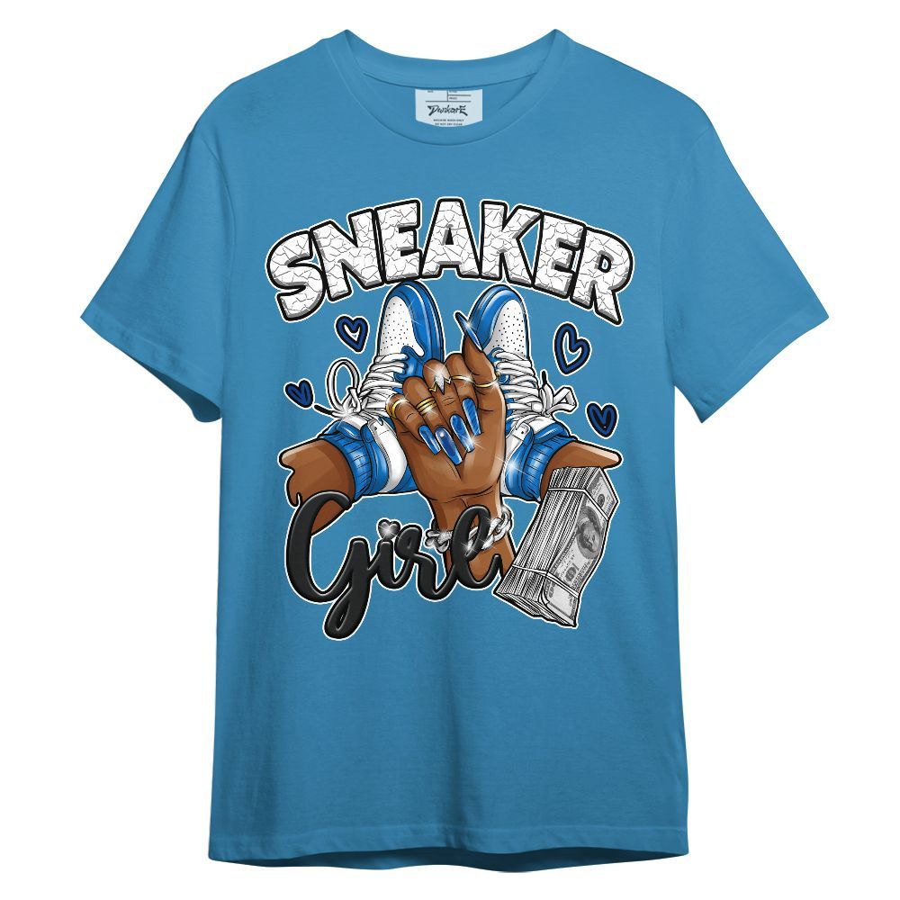 Shirt To Match Blueberry 12s - Sneakerz Girlz Unisex Shirt