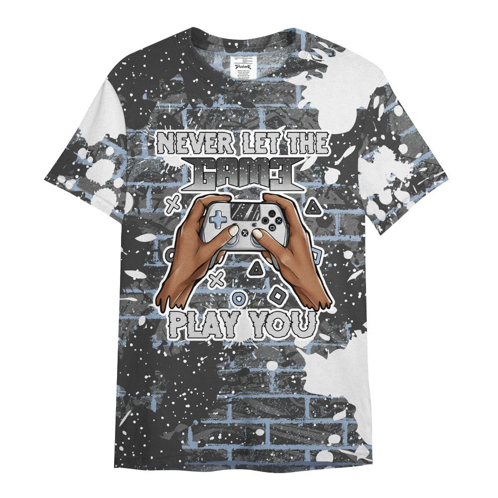 Shirt To Match Reverse Black White 6s - PlayGame Human Brick All Over Print
