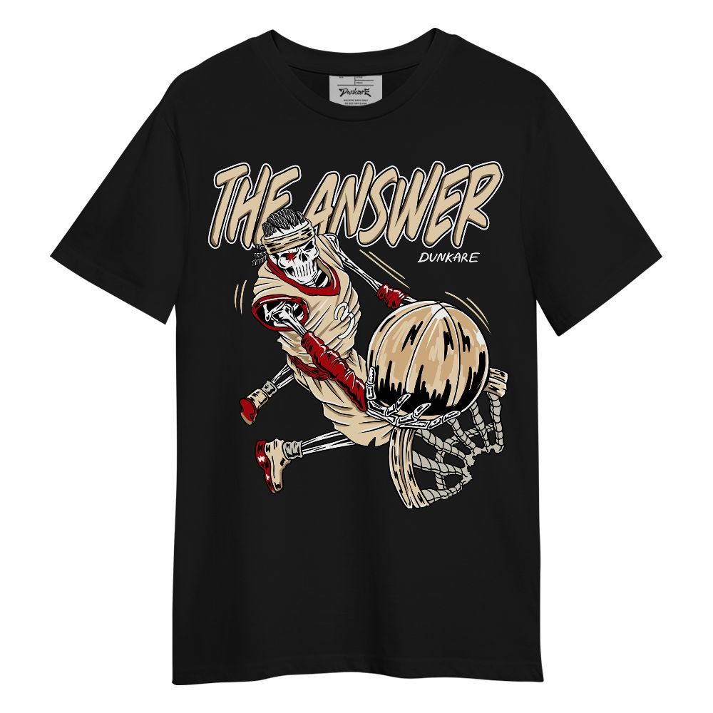 Shirt To Match Dunk Low Strawberry Waffle - The Answer Skeleton Unisex Shirt