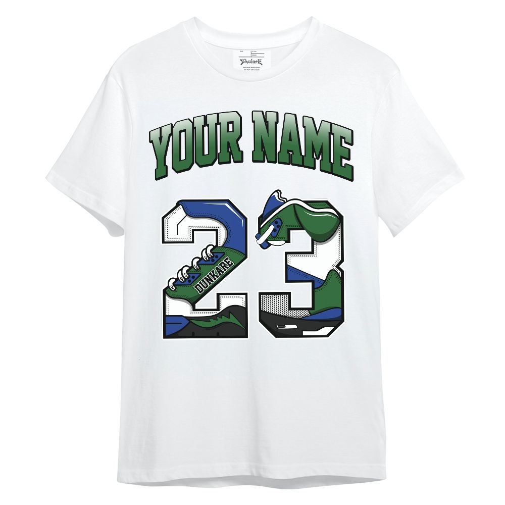 Shirt To Match Dunk Low Tennis Classic Custom Name Number 23 5s Unisex Shirt