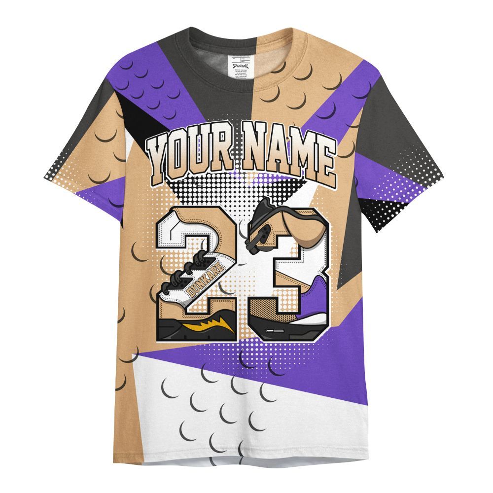 Shirt To Match SE Afrobeats 7s - Poly Custom Name Number 23 5s All Over Print