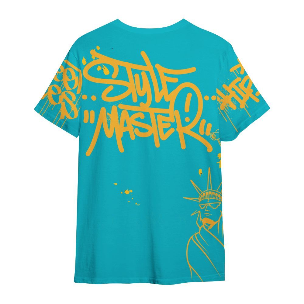 Shirt To Match Retro Aqua 5s - Graphic Fck Around Find Out All Over Print