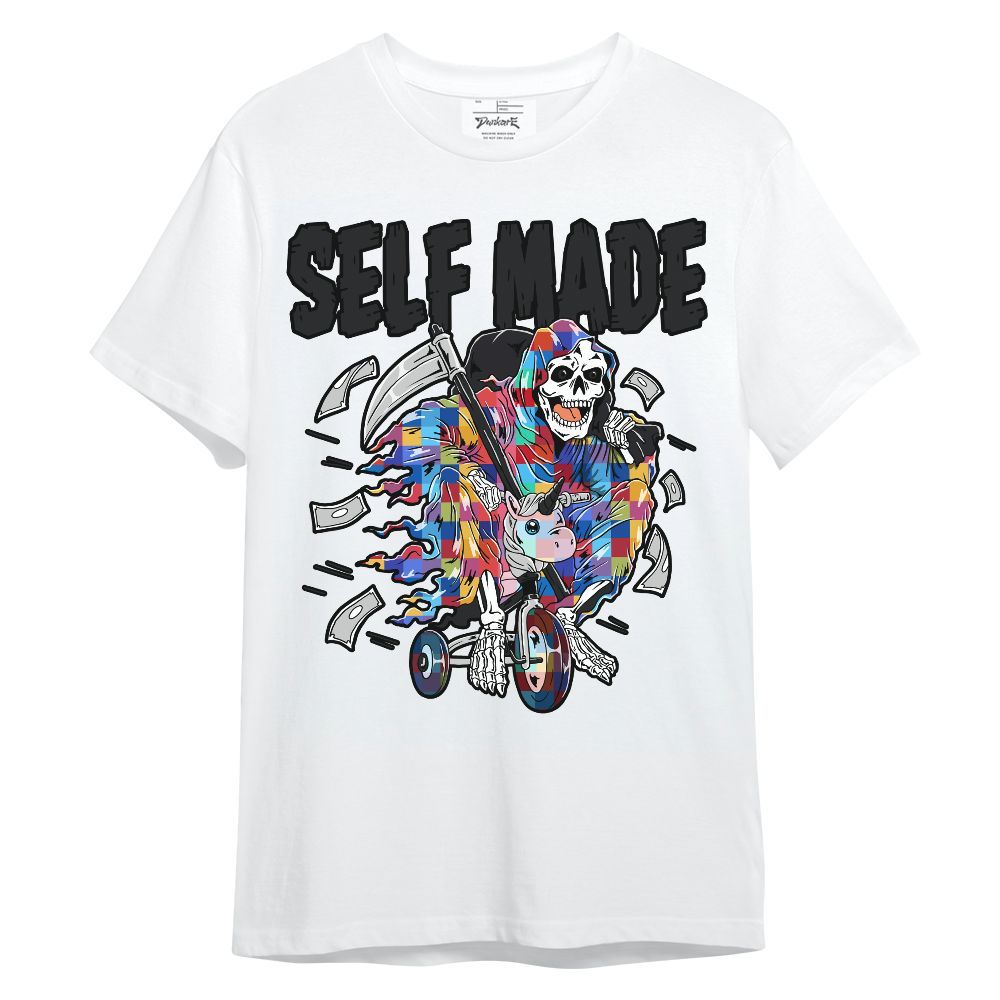 Shirt To Match Air Rainbow Weave - Self Make Skeleton Unisex Shirt