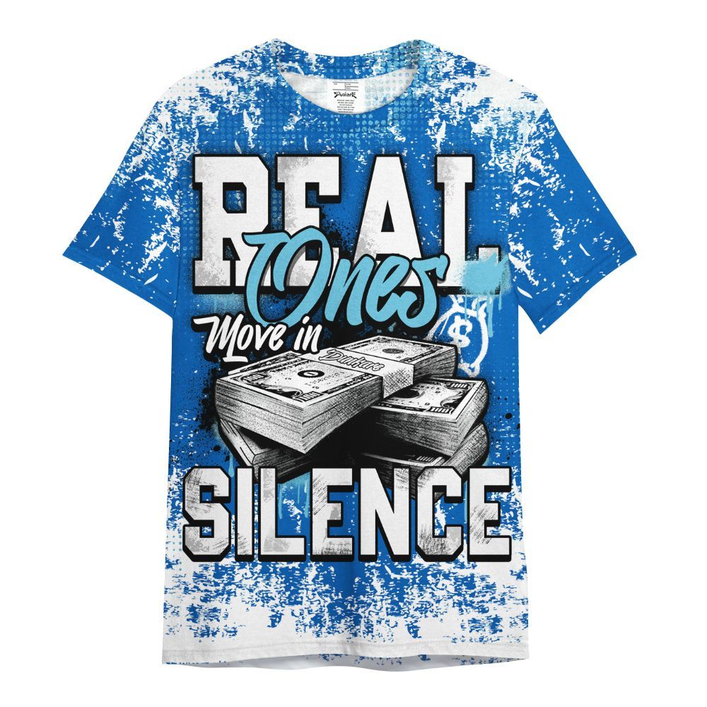 Shirt To Match Dunk Low Argon - Move In Silence Money Street Retro All Over Print