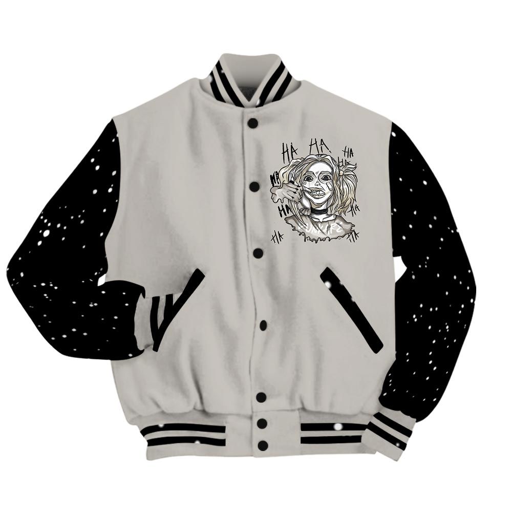 Varsity Jacket To Match Varsity Streetwear Custom Name Bad Girl HAHA, SE Sail Summer 5s T-Shirt, Sneaker SE Sail Summer 5s Baseball Varsity Jacket 1604 NCT