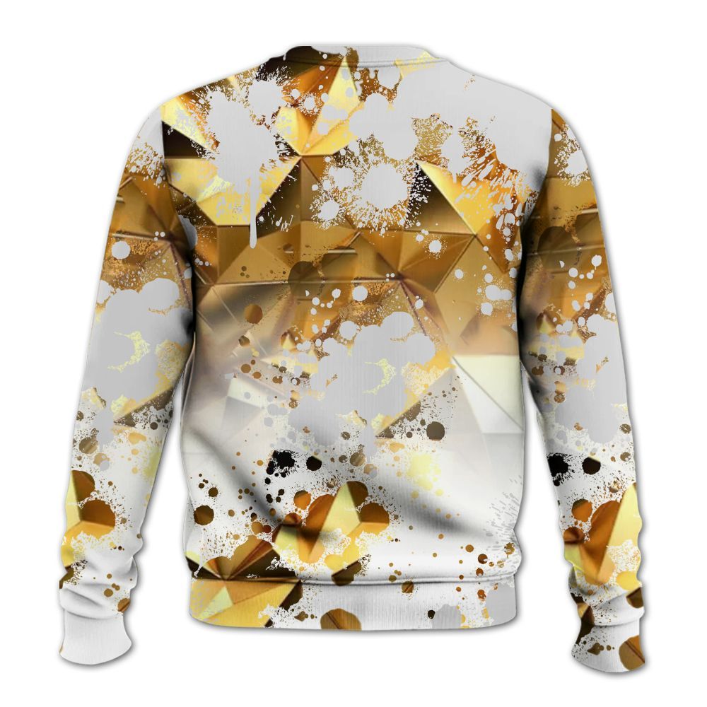 Sweatshirt To Match NET Gold 4s - Trust No One Scary All Over Print