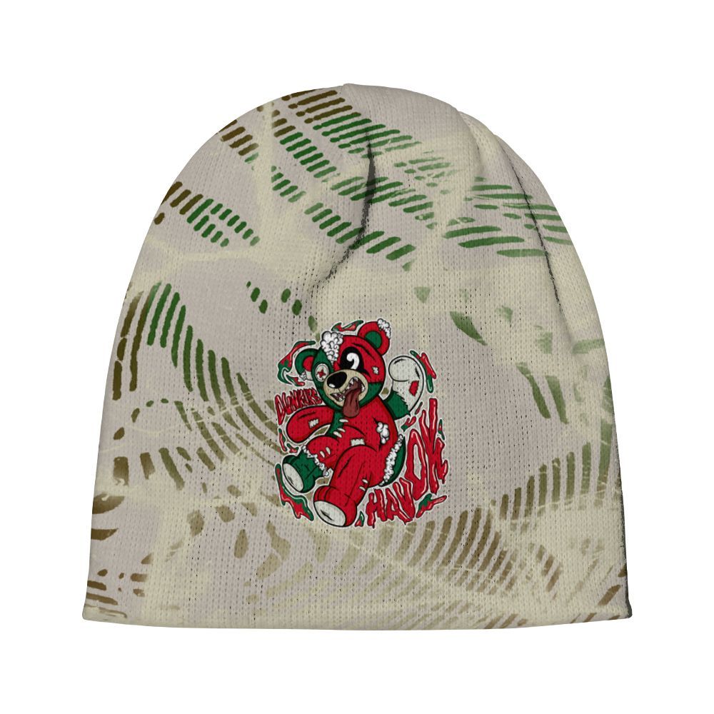 Beanie Hat To Match El Grito 5s - Havok Bear Graphic