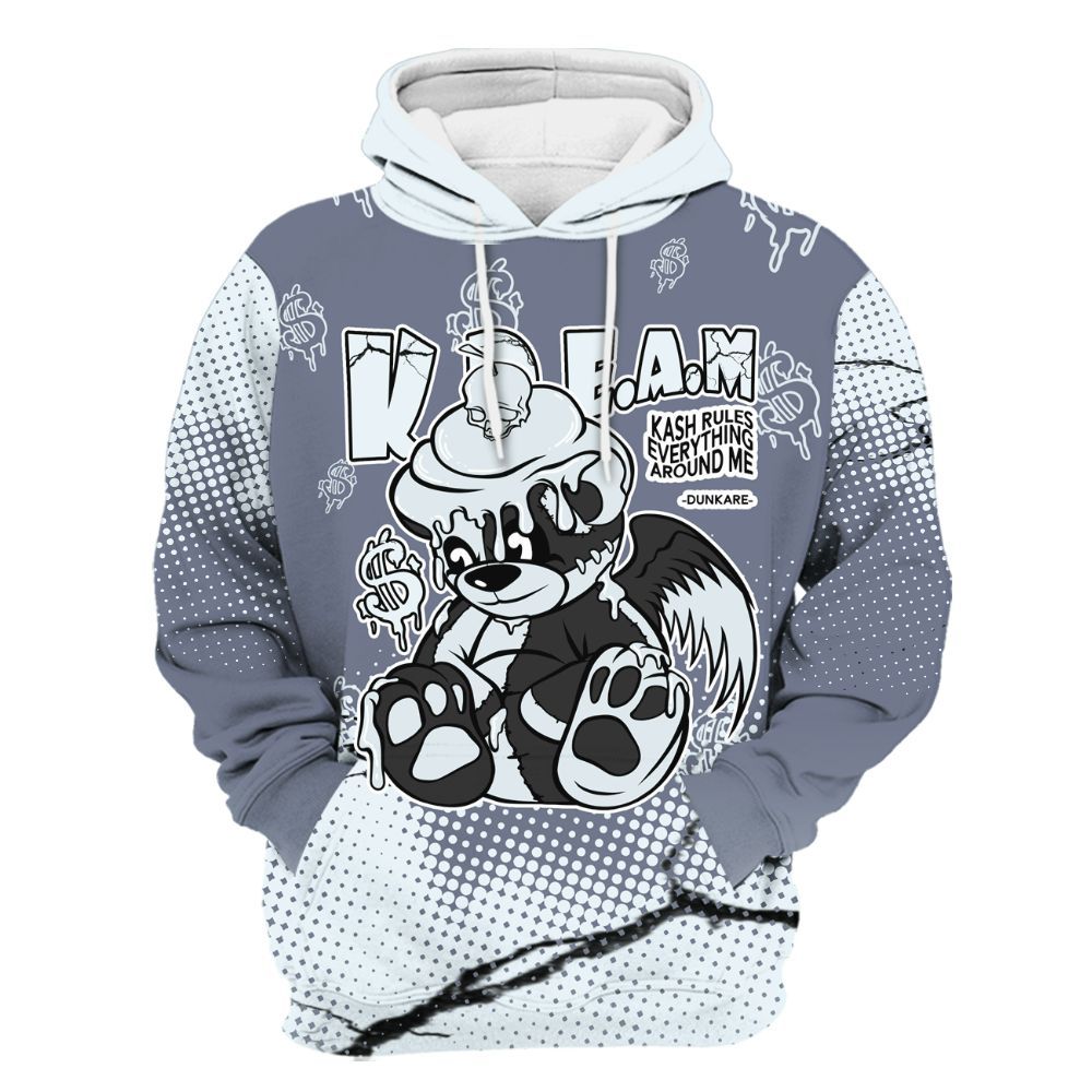 Hoodie To Match Air Foamposite Jin Kazama - Loot Bear Unique Drip All Over Print