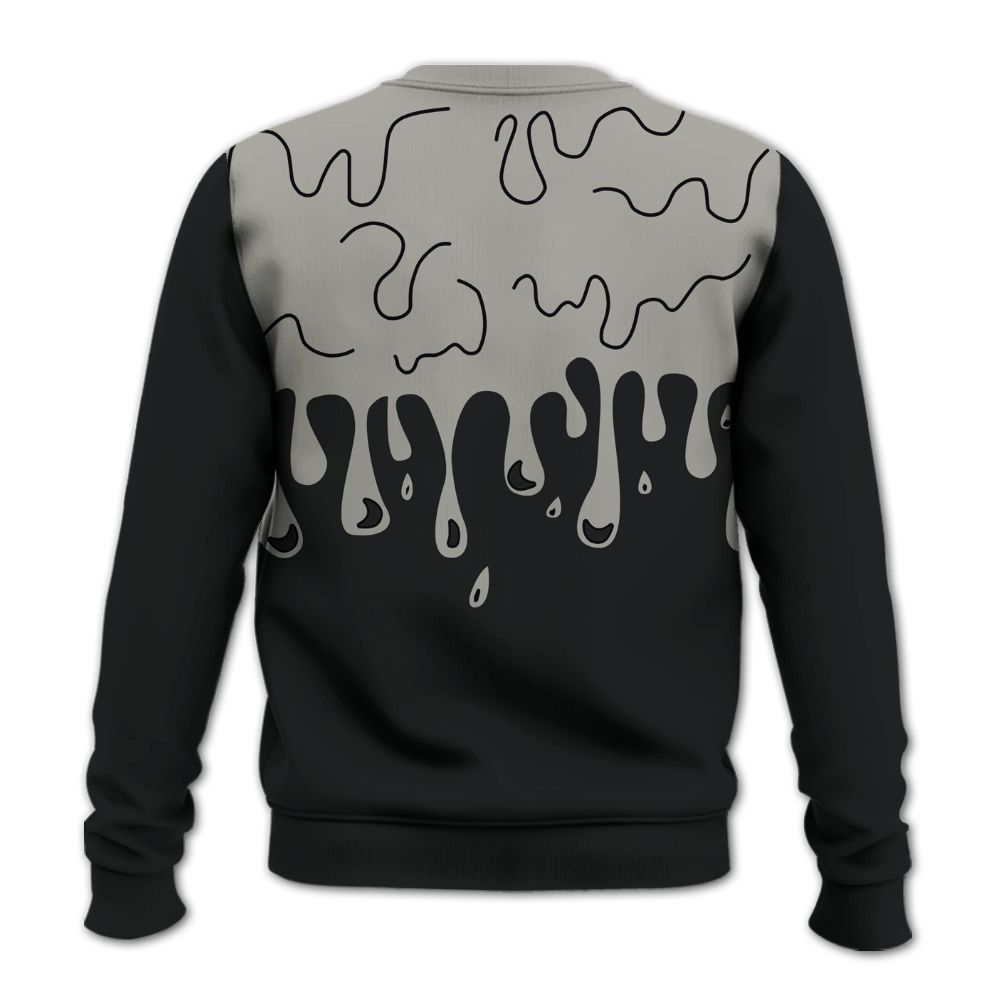 Sweatshirt To Match High Satin Shadow 1s - Snake Trust No One Drip All Over Print