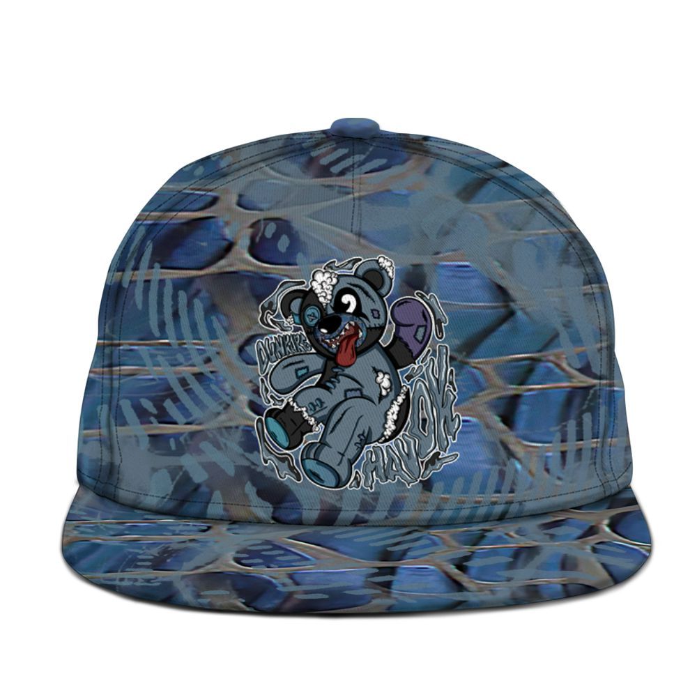 Snapback To Match Air Foamposite Kazuya Mishima - Havok Bear Graphic