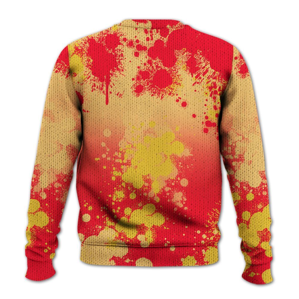 Knitted Sweater To Match KD 18 Air Bakin - Trust No One Scary