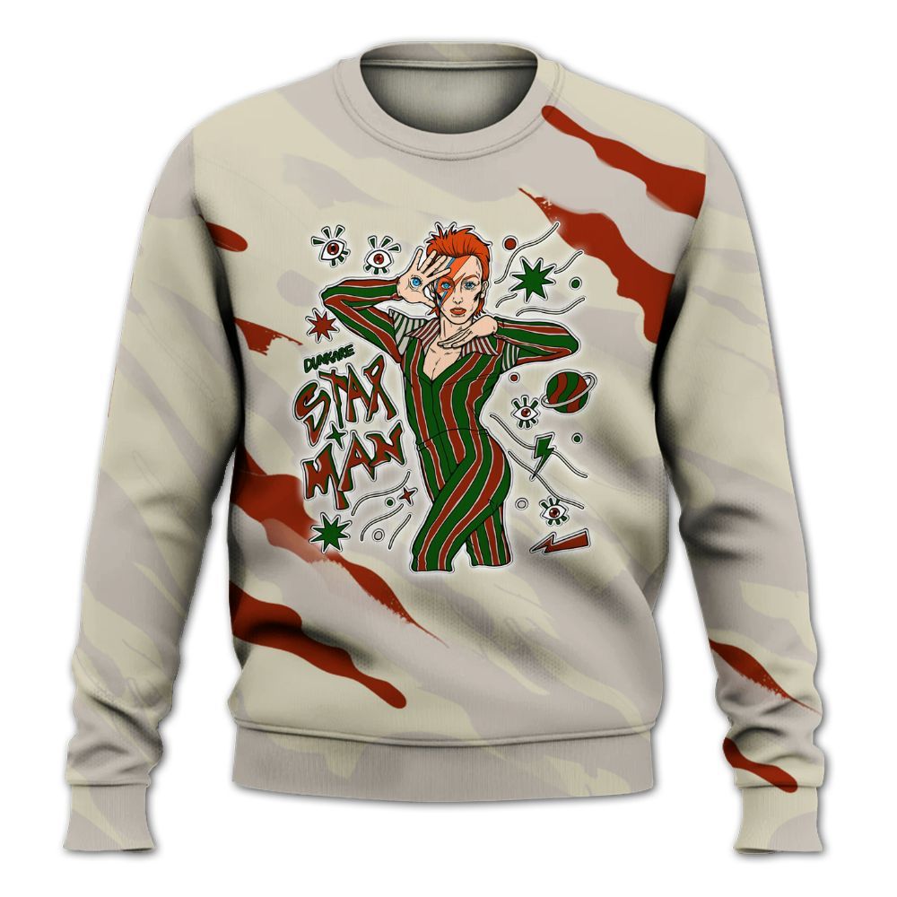 Sweatshirt To Match El Grito 5s - Starmans Graphics Colored All Over Print