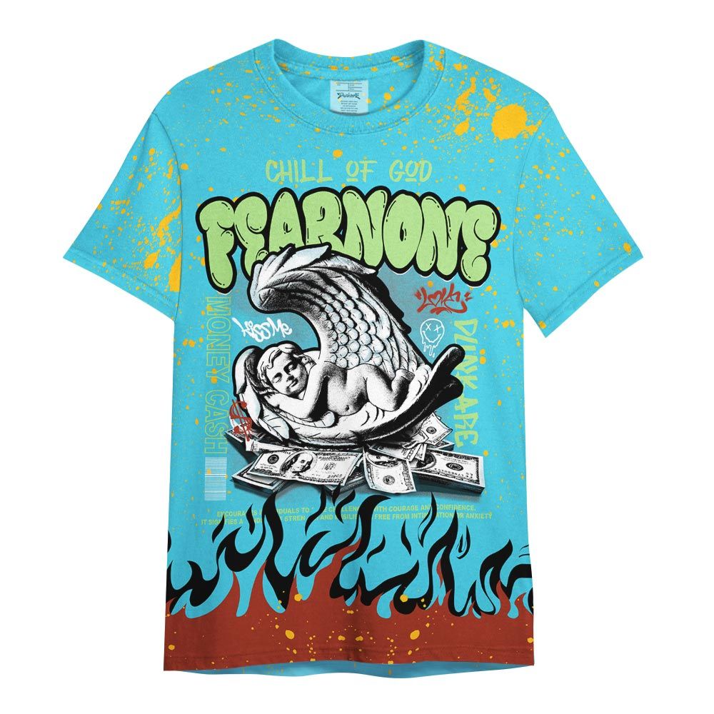 Shirt To Match SB Dunk Di'Orr Greenwood - Chill Of God Fear None Shirt Outfit