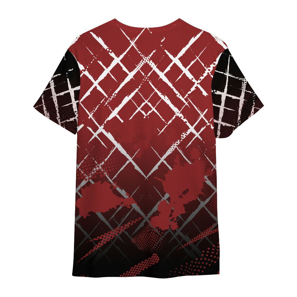 Shirt To Match High 85 Bred 1s - Halftone Stand Business Dripping All Over Print