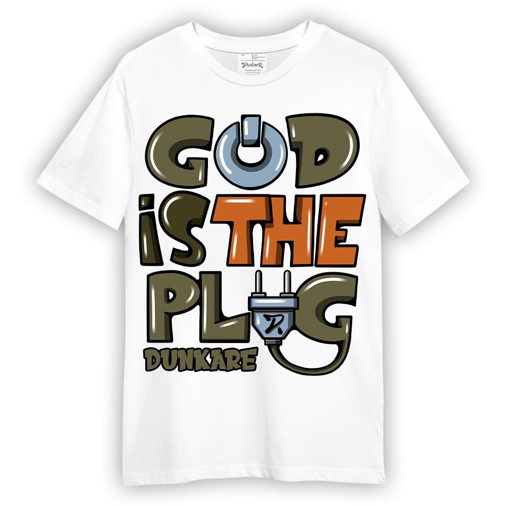 Shirt To Match Olive 5s T-- God Is The Power Cord Graffiti T-Shirt Unisex