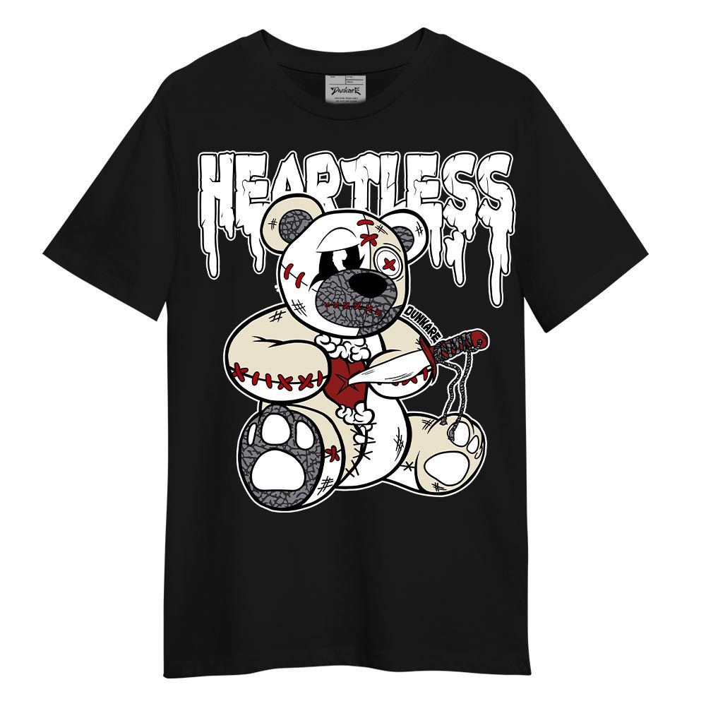 Shirt To Match Cement Grey 3s - Heartless Bear Shirt Unisex