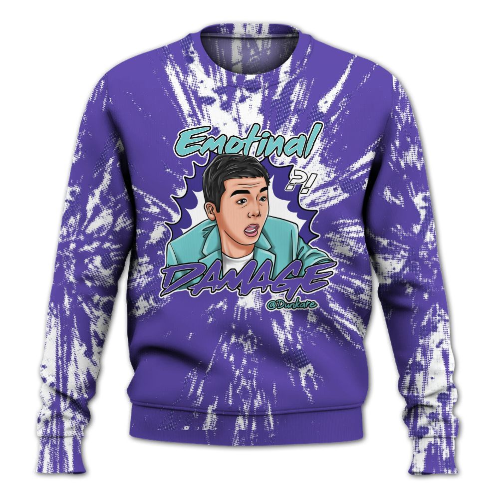 Sweatshirt To Match Low Hornets 1s - Damaged Meme Shirt Unisex Outfit All Over Print