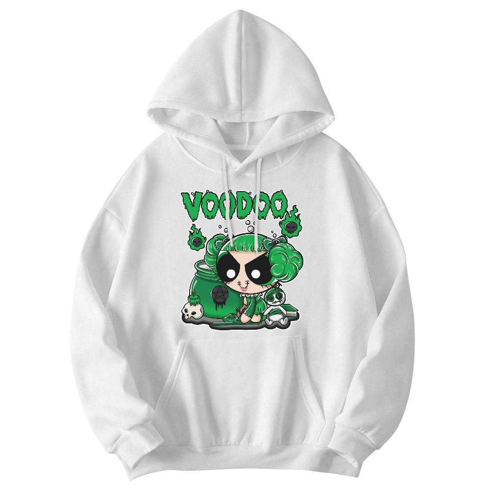 Sweatshirt To Match Lucky Green 5s - Voodooz Unqiue Graphic