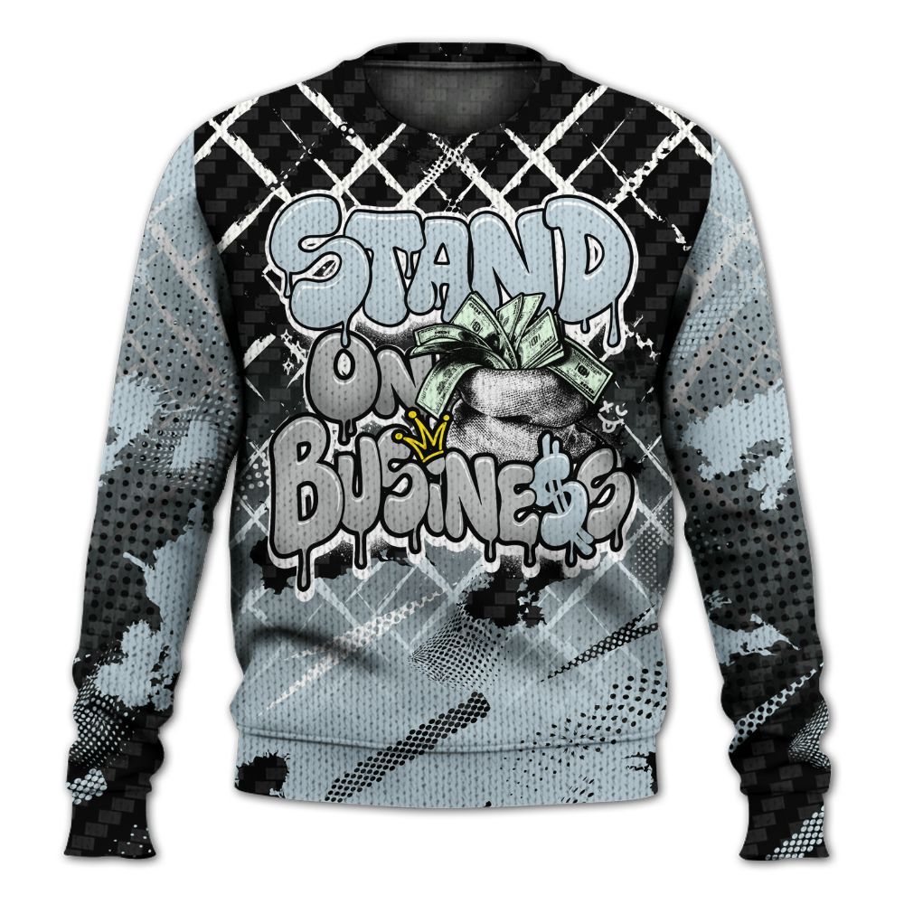 Knitted Sweater To Match Kobe 9 Protro Halo - Halftone Stand Business Dripping