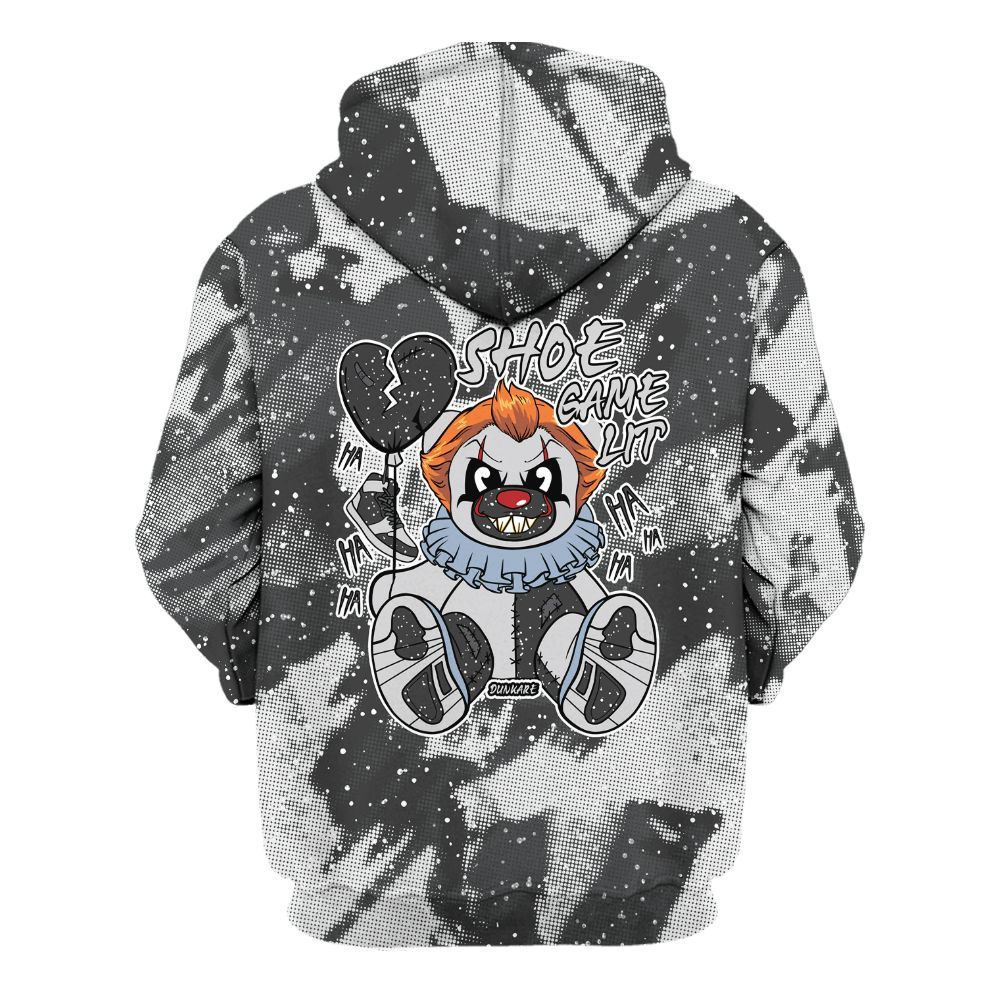 Hoodie To Match Reverse Oreo 6s - Shoe Game Bear Abstract Halftone All Over Print