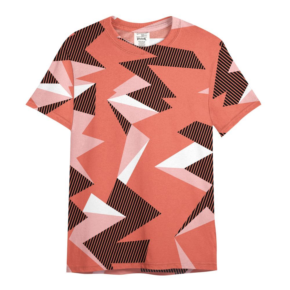 Shirt To Match Low OG PSG 1s - Geometric Camouflage Pattern All Over Print