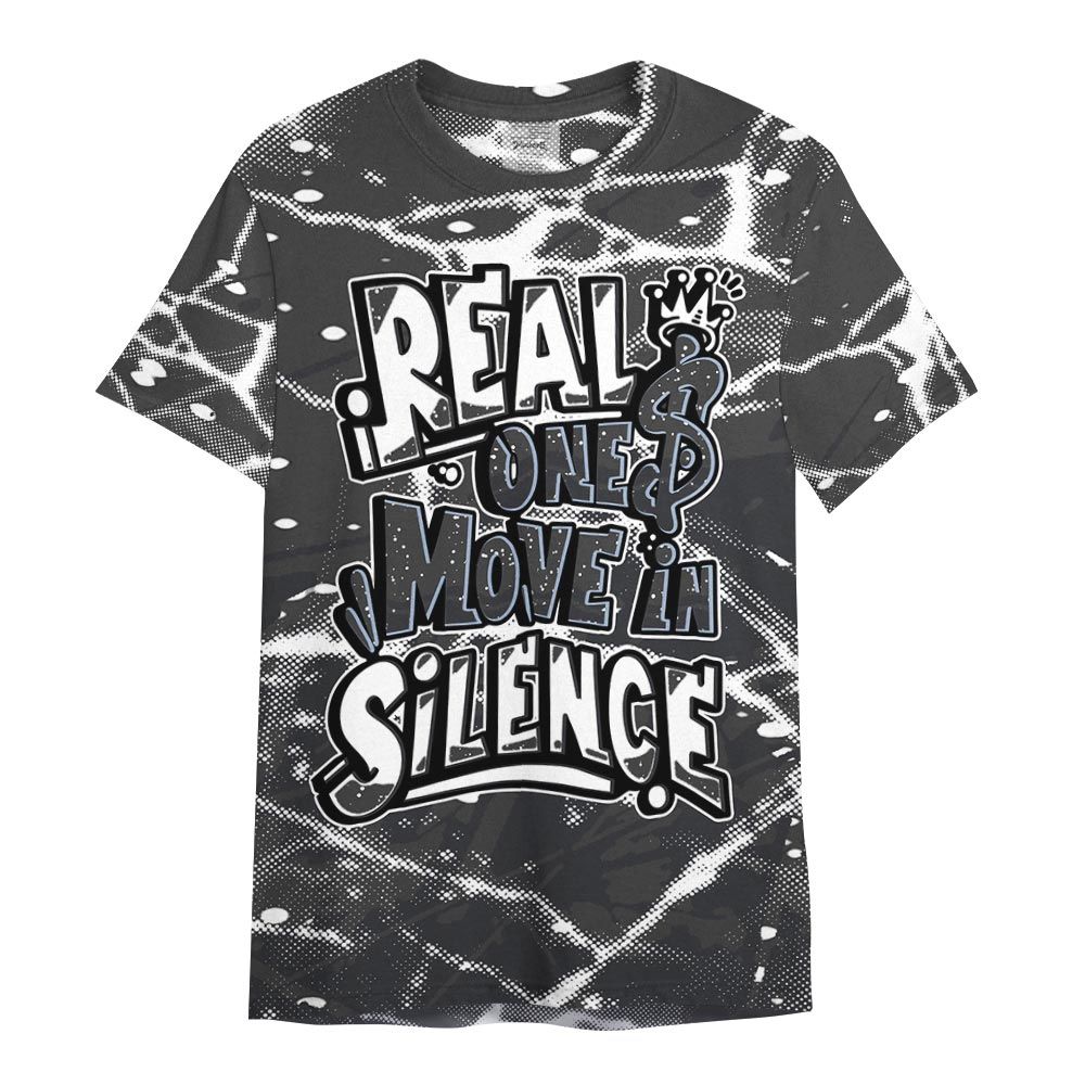 Shirt To Match Reverse Black White 6s - Ones Move In Silence Graphic Profound Shirt Unisex