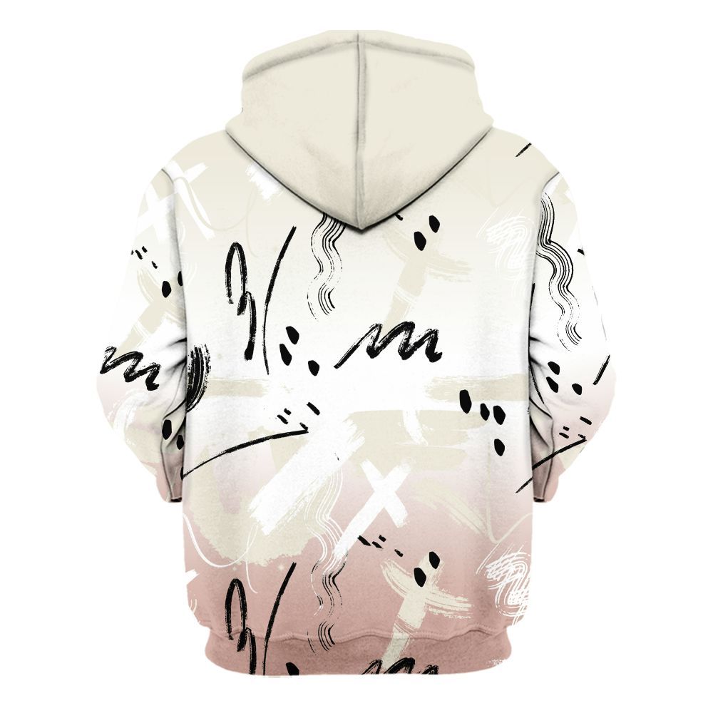 Hoodie To Match Air Force Low 1 Arctic Orange - Money Hustle Grind Pray All Over Print