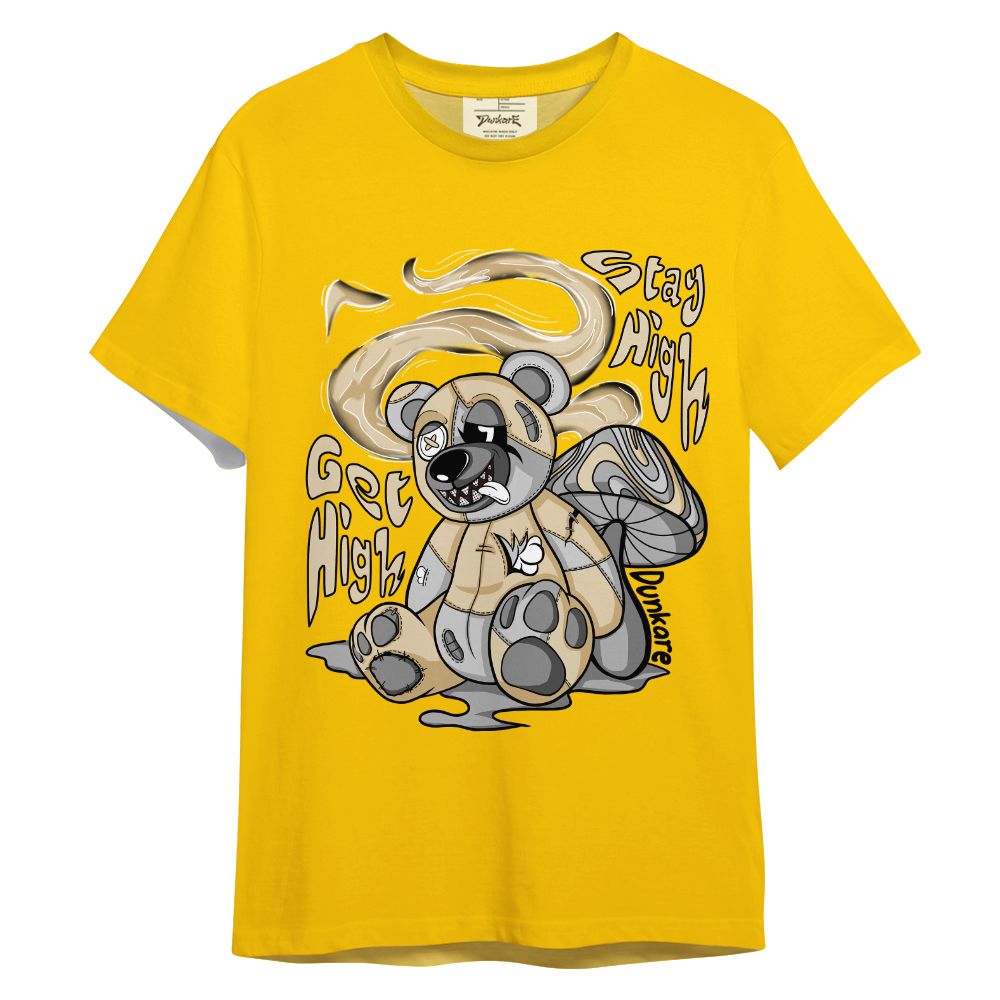 Shirt To Match T-Shirt Vivid Sulfur Get High Bear, Vivid Sulfur 4s T-Shirt To Match Sneaker 2504 NCMD